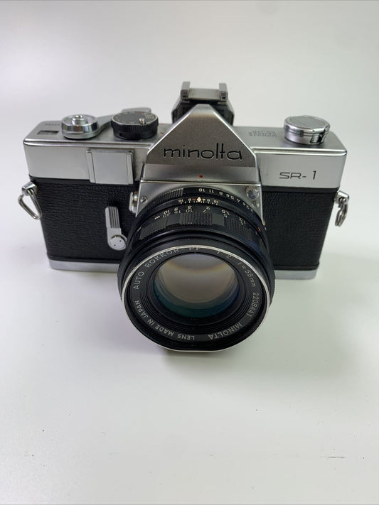 MINOLTA sr-1 SLR - 55mm f2 ROKKOR