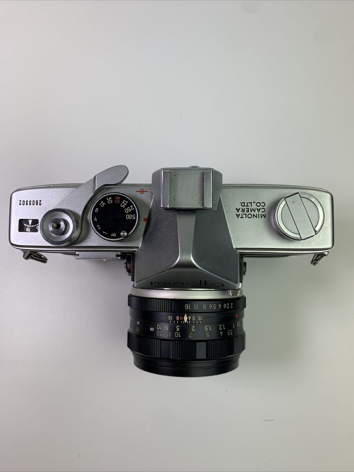 MINOLTA sr-1 SLR - 55mm f2 ROKKOR