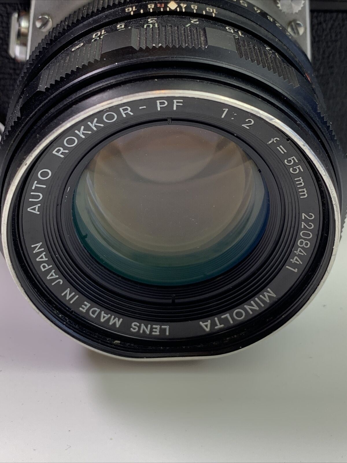 MINOLTA sr-1 SLR - 55mm f2 ROKKOR