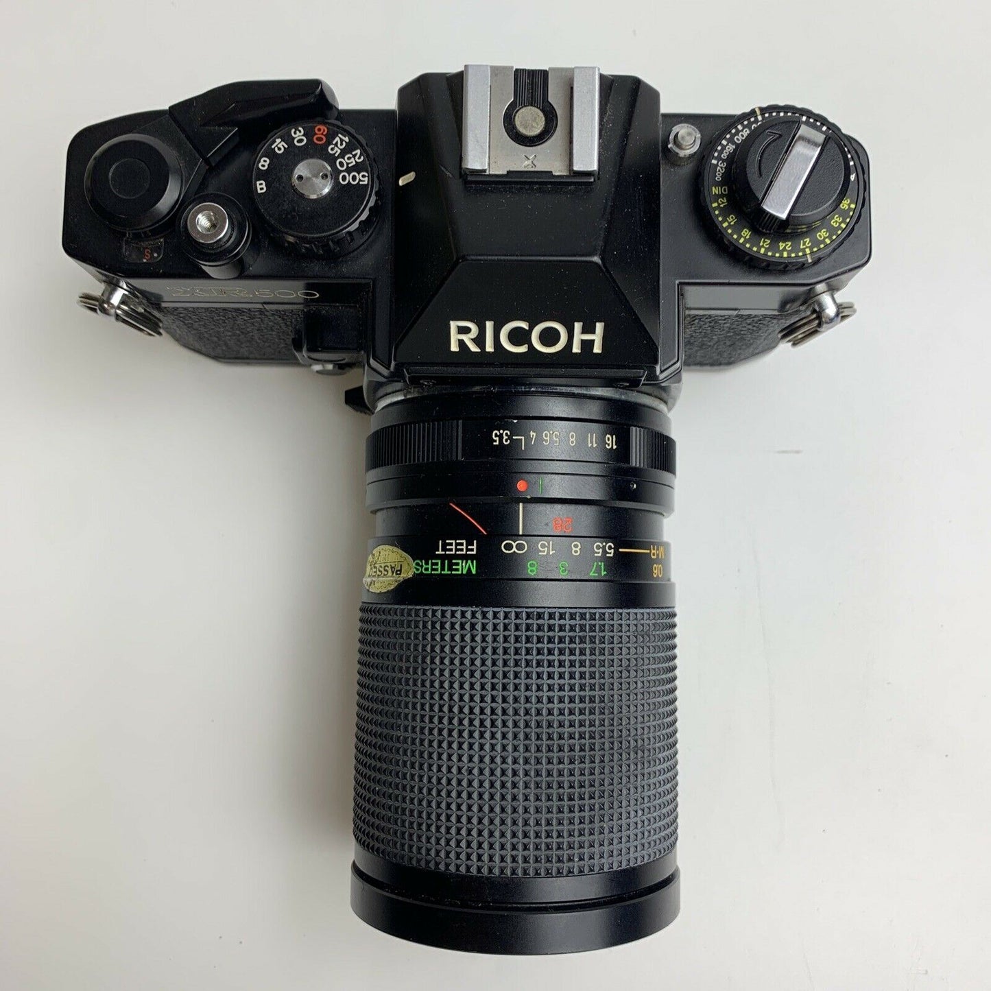 RICOH XR500 35mm SLR camera + 28mm-85mm f3.5 lens
